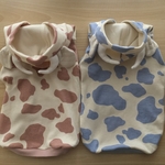 ten4826様専用　犬服　オーダー　牛パーカー