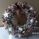 八ヶ岳〜タタリカとノイバラの実Wreath　Ver.4（再販）