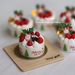 ミニチュアクリスマスケーキ①