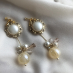 「Beau temps」イヤリング☁️ピアス☁️ボタンアクセサリー☁️