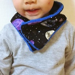 ☆baby〜kids用。 オシャレboyのネックウォーマー 宇宙