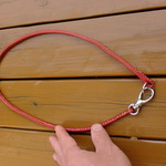 ネックストラップ　レッド　長さ68ｃｍ