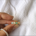 11号【サイズ調整不可】《silver925》baby stone ring＊