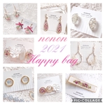 nonon 2021年 福袋 Happy bag ♡ アクセサリーセット ♡ レジン 押し花 フラワー