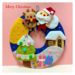 フェルトリース【クリスマス】