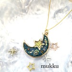 輝く星のネックレス♡ レジン  ネックレス
