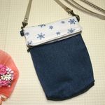 コンパクトショルダー☆スノー（ネル生地）