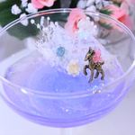 冬の国のバンビちゃん★グラスタイプ蓄光★アクセサリートレー