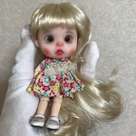 オリジナル人形　粘土ドール ヘッド　創作人形　ハンドメイド