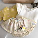 トップス2着&スカート&ヘアアクセセット ＊メルちゃん ソランちゃんの服＊