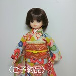 〈ご予約品〉 ブライス着物 振袖 リカちゃん着物 振袖  
