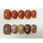 アシンメトリー　ニュアンスネイル