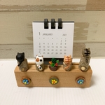 フォトスタンド　カレンダー付き