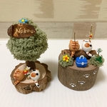 並べて飾ってねこだらけ 