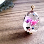 幻想たまごレジン ネックレスorキーホルダー