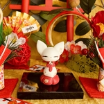 見守り🌸ねこ【ミニフィギュア】