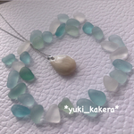 夜光貝の雫形💧ネックレス