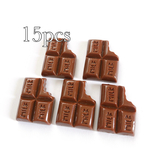 【かじりチョコデコパーツ15個セット】