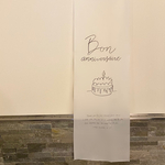 【名前入れます】誕生日タペストリー　飾り