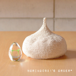 【noriko0821さまオーダー品】コットンどんぐり帽子♡ （1.baby cotton）