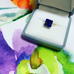 lapis lazuliのましかくリング