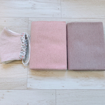 snowbuff様専用 【暖かマスク】保湿ガーゼ選べます！フィルターポケット付き　リバティとイニシャル刺繍の立体マスク