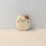 再販＊ねこさんのブローチ(ぶち柄3)