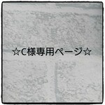 ☆C様専用ページ☆
