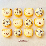 くまさんクッキーとチョコチップのクッキー【ピアス・イヤリング】
