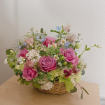 ※生花※ 花畑のフラワーバスケット(大)