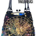 がま口バッグ（L）horoscope
