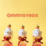 あけおめくまクリームソーダ【観賞用・片耳ピアス・片耳イヤリング・ネックレス】