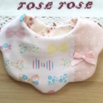 リボン🎀ふわふわやわらかスタイ🎀2way