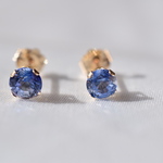 【K10】サファイアのピアス