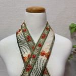 刺繍半衿  半襟 《送料無料》