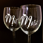 ♡Mr♡Mrsペアワイングラス♡
