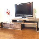 ハンドメイド  伸縮性 テレビ台