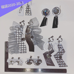 福袋✨新作イヤリング6点+1 特別セット【理科室と実験的作品】