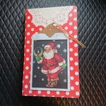 39🌈ジャンクジャーナル 6穴バインダー(サンタクロース🎅)