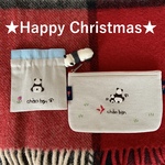 【🎄限定数】パンダ🐼ポーチ2点set