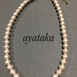❤︎人気商品❤︎再再再再販❤︎シンプルコットンパールネックレス❤︎