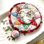 【サンプル作品販売】まんまるポーチ①
