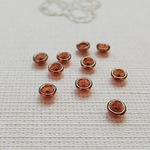 teacup〜ピンクゴールド〜　チェコビーズ　4mm 10個