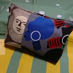 30cmファスナーぽーち30A☆USAコットン★顔