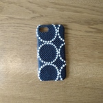 ☆受注製作*ミナペルホネン*タンバリン*リネン×ウール*ネイビー×ホワイト*mina perhonen*iPhoneケース*iPhoneカバー*スマホケース*スマホカバー