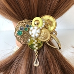 綺麗目イエロー　ポニーフック