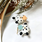 【樹脂粘土】こんぺいとうと　うみうしのピアス