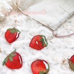 ぷっくり粒粒いちごのマスクピアス😷🍓(一個)