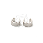 ERG-1526-R【2個入り】ウェーブラウンドピアス,Wave Round Post  Earring
