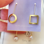アンシメトリーピアス